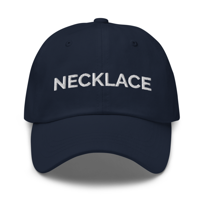 Necklace Hat - Navy