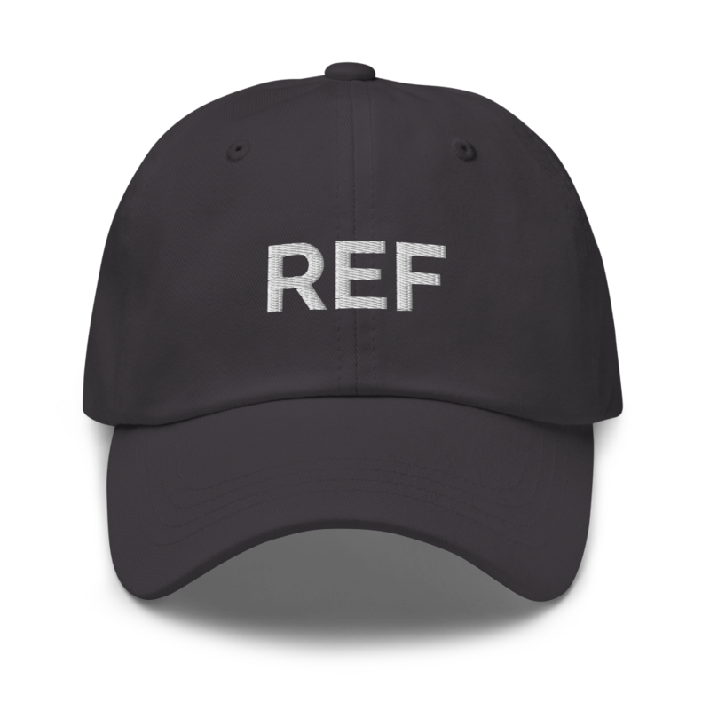 Ref Hat - Dark Grey