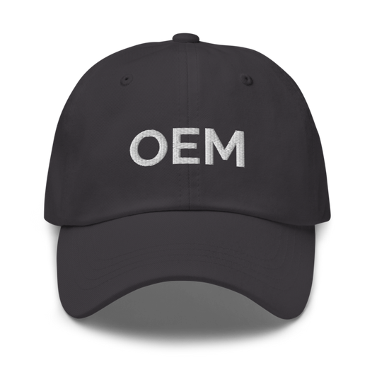 Oem Hat - Dark Grey