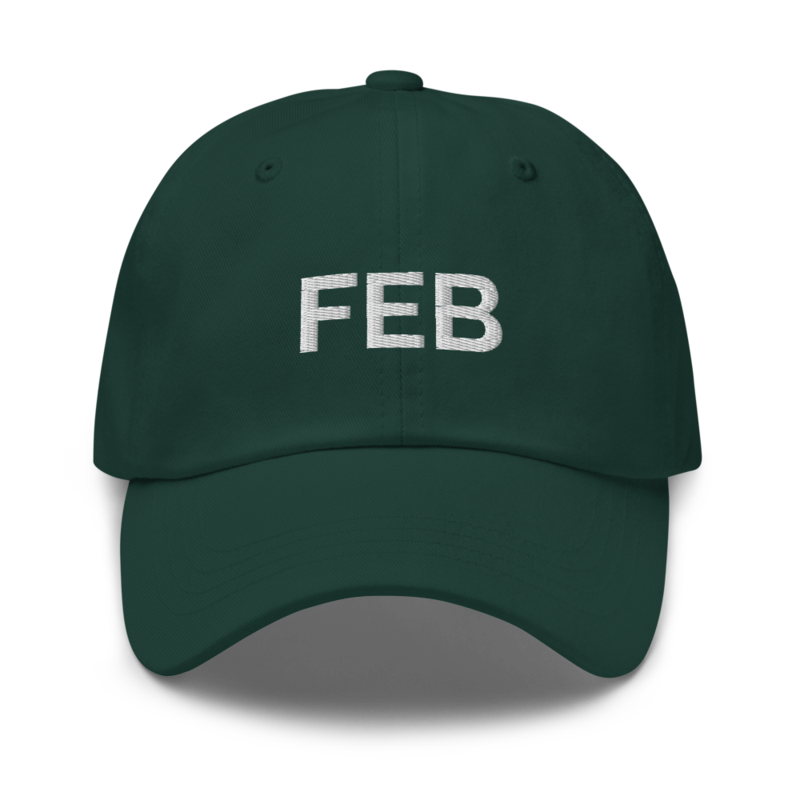 Feb Hat - Spruce