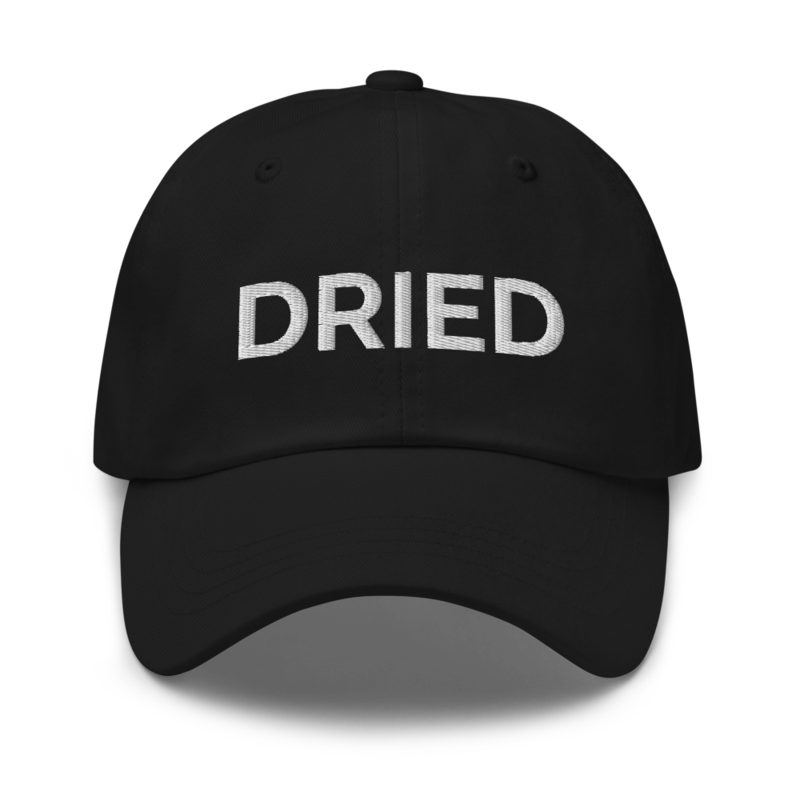 Dried Hat - Black