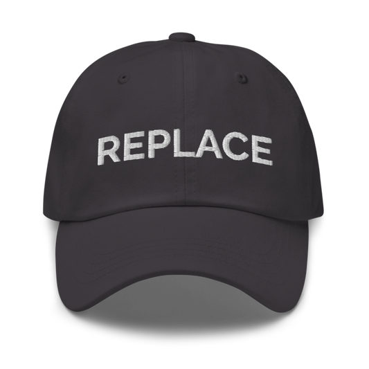 Replace Hat - Dark Grey