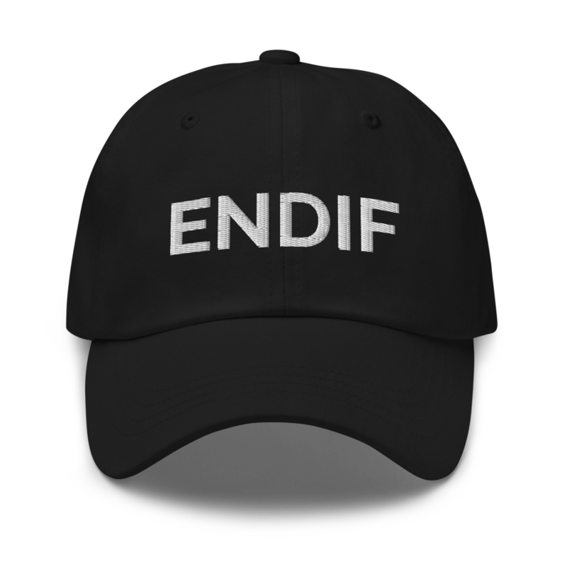 Endif Hat - Black
