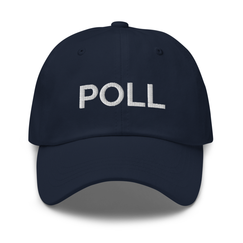 Poll Hat - Navy