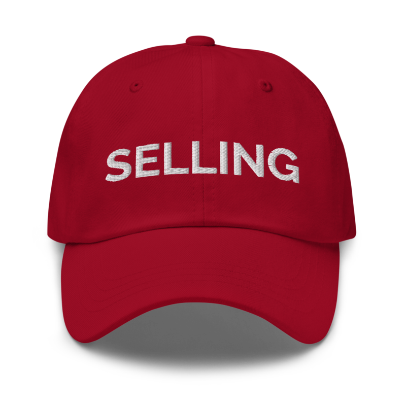 Selling Hat - Cranberry