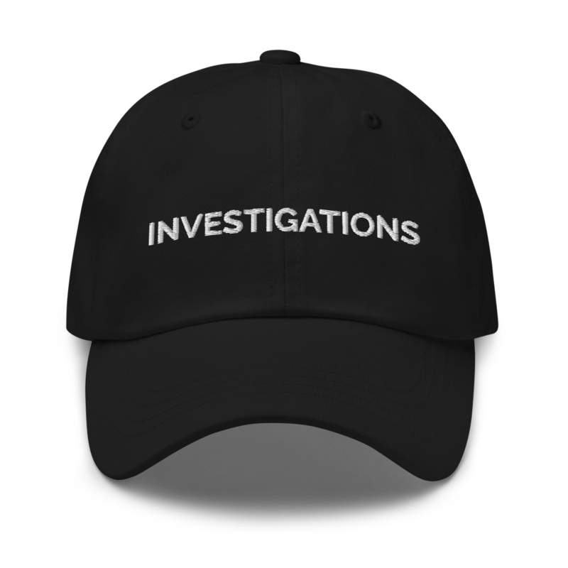 Investigations Hat - Black