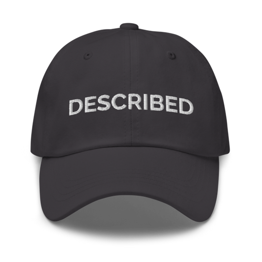 Described Hat - Dark Grey