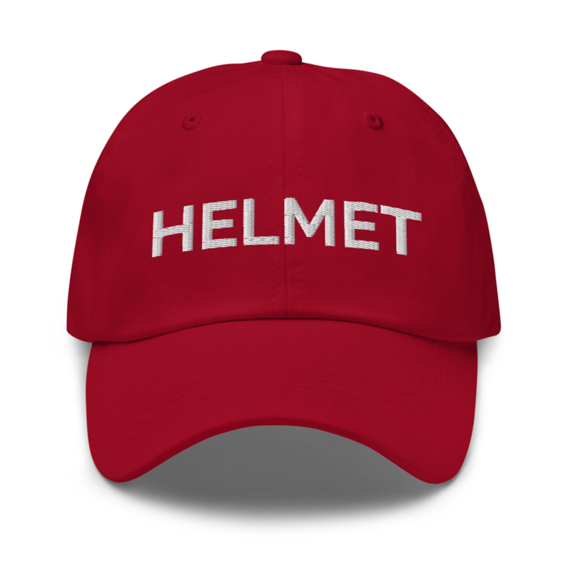 Helmet Hat - Cranberry