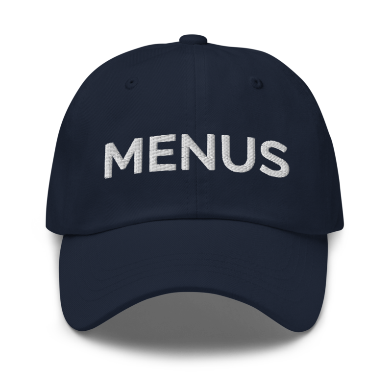 Menus Hat - Navy