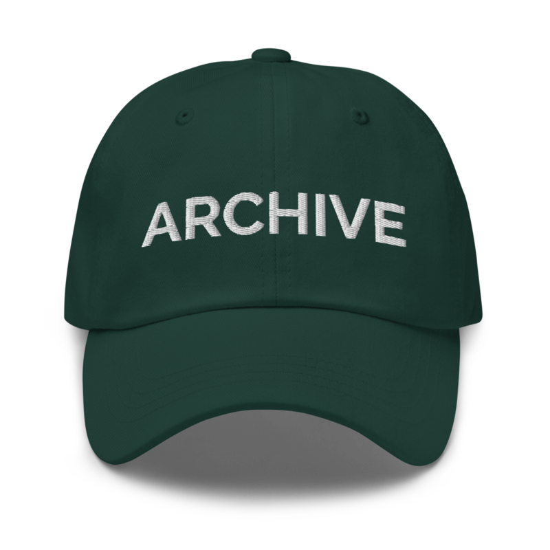 Archive Hat - Spruce