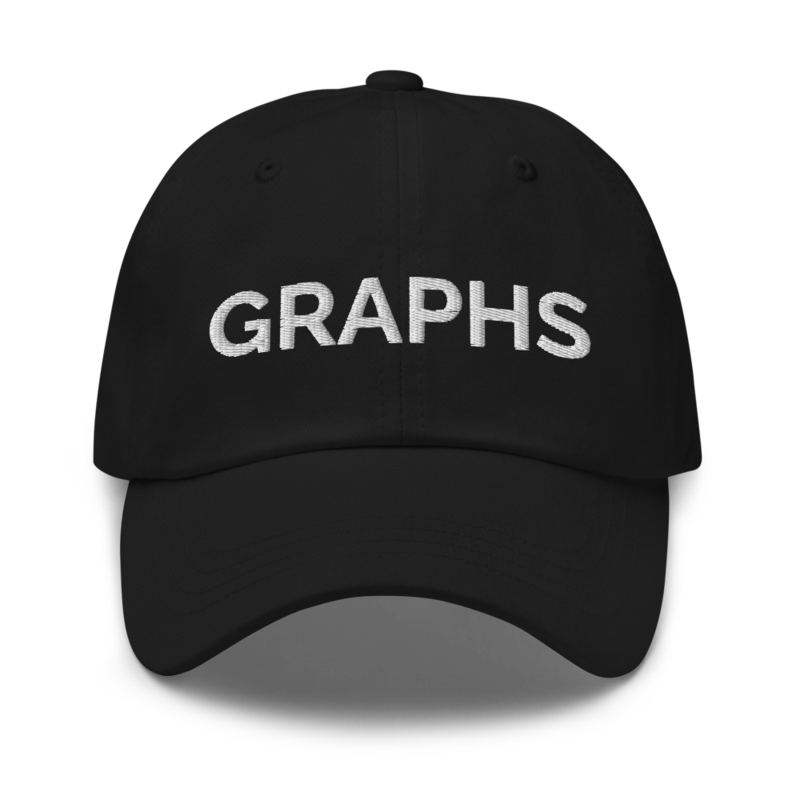 Graphs Hat - Black