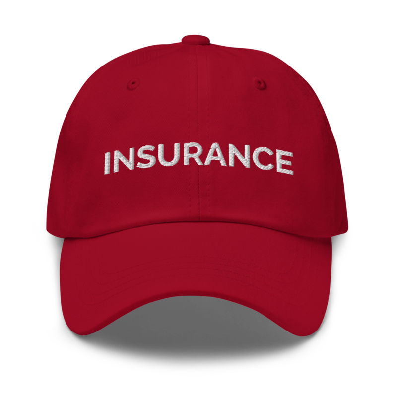 Insurance Hat - Cranberry