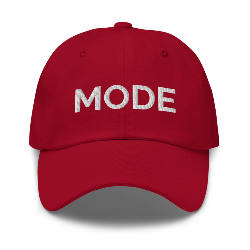 Mode Hat - Cranberry