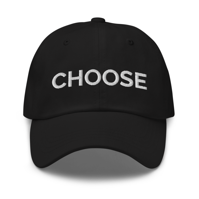 Choose Hat - Black