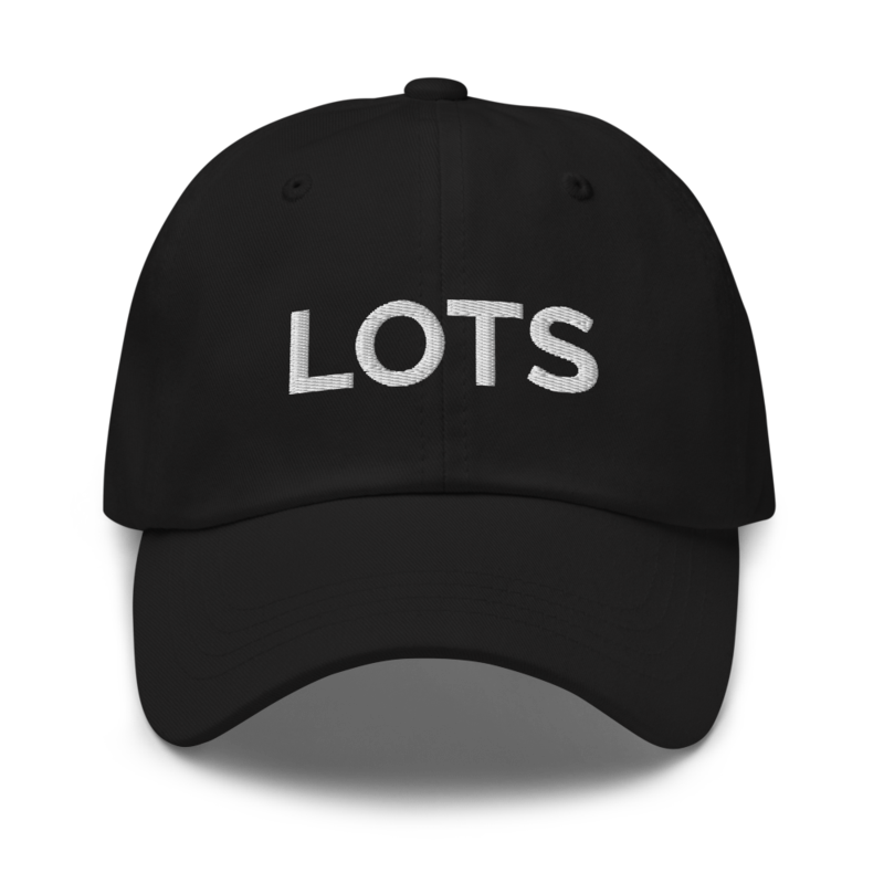 Lots Hat - Black