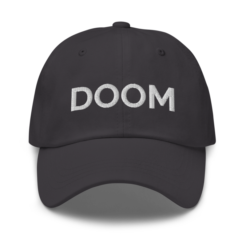 Doom Hat - Dark Grey