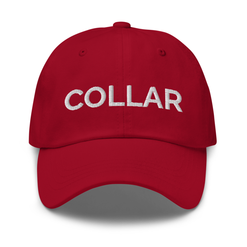 Collar Hat - Cranberry