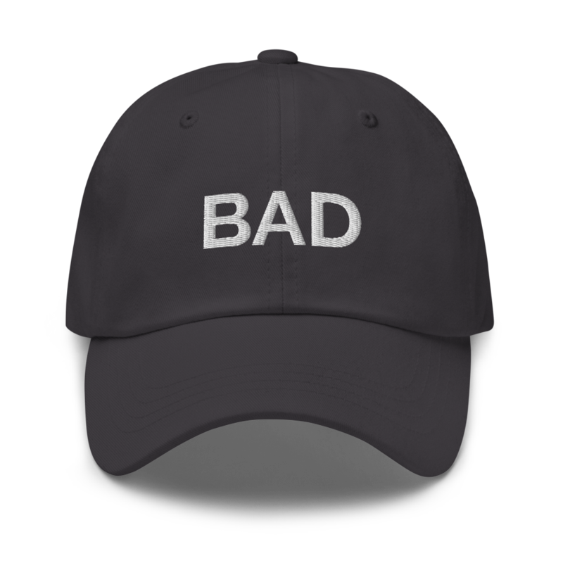 Bad Hat - Dark Grey