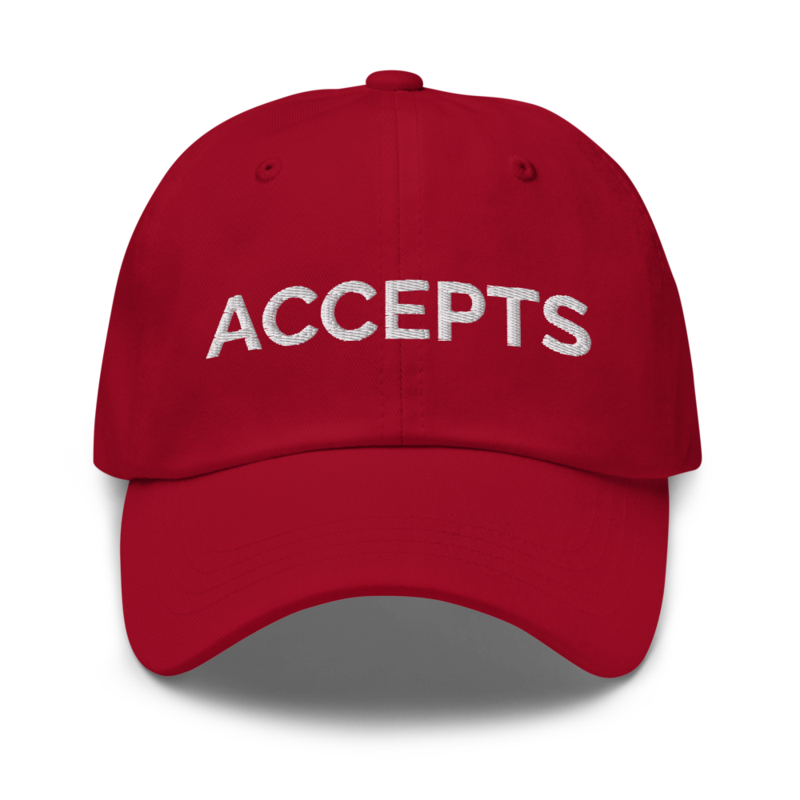 Accepts Hat - Cranberry