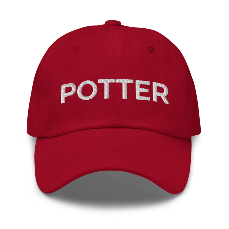 Potter Hat - Cranberry