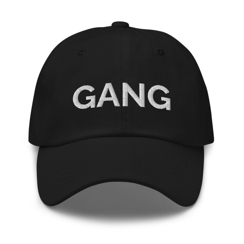 Gang Hat - Black