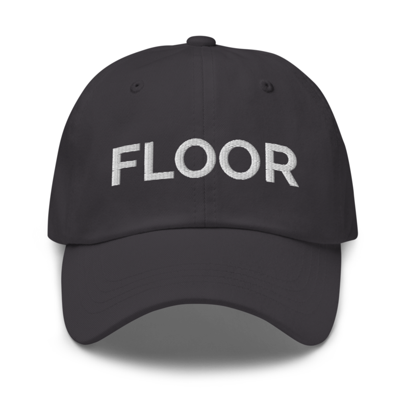 Floor Hat - Dark Grey