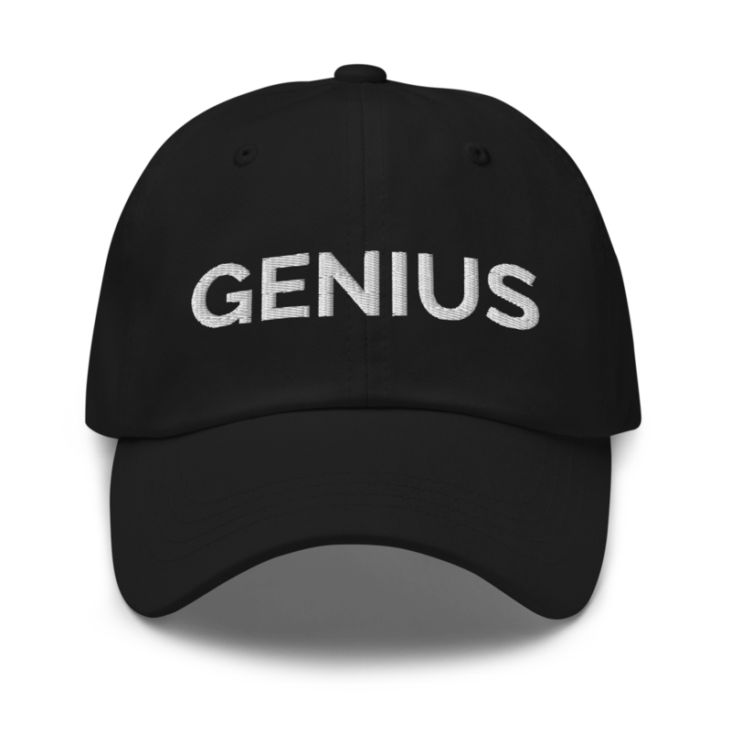 Genius Hat - Black