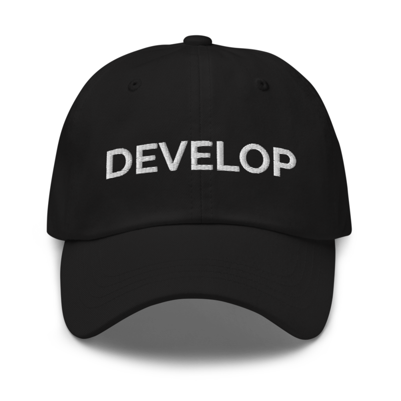 Develop Hat - Black