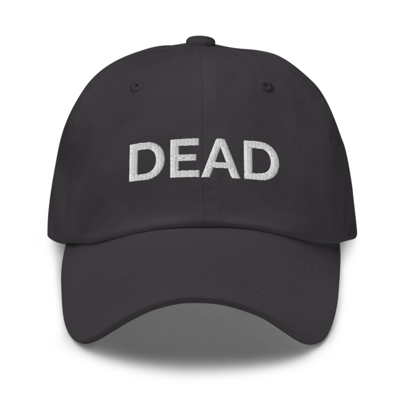 Dead Hat - Dark Grey