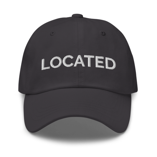 Located Hat - Dark Grey