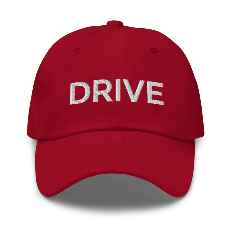 Drive Hat - Cranberry