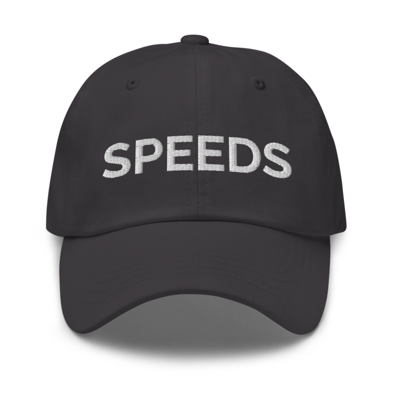 Speeds Hat - Dark Grey