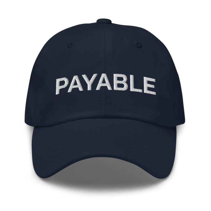 Payable Hat - Navy