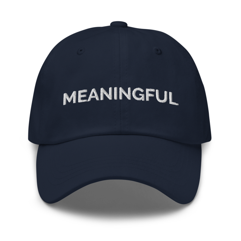 Meaningful Hat - Navy