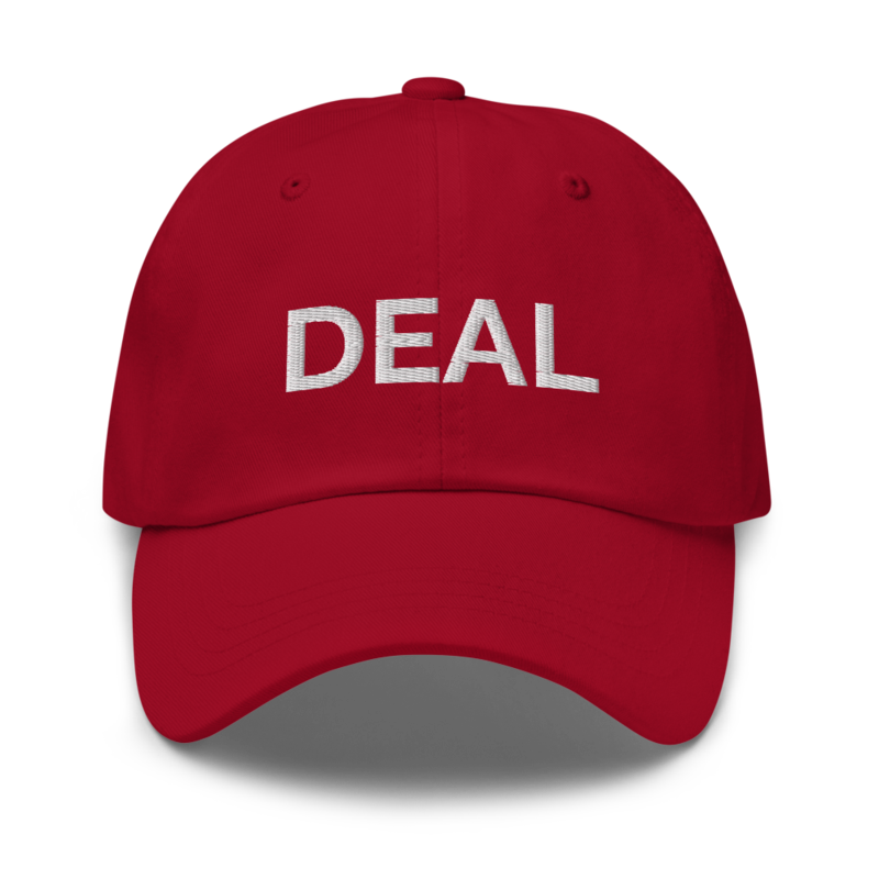 Deal Hat - Cranberry