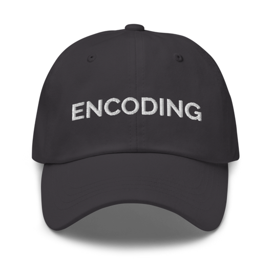 Encoding Hat - Dark Grey