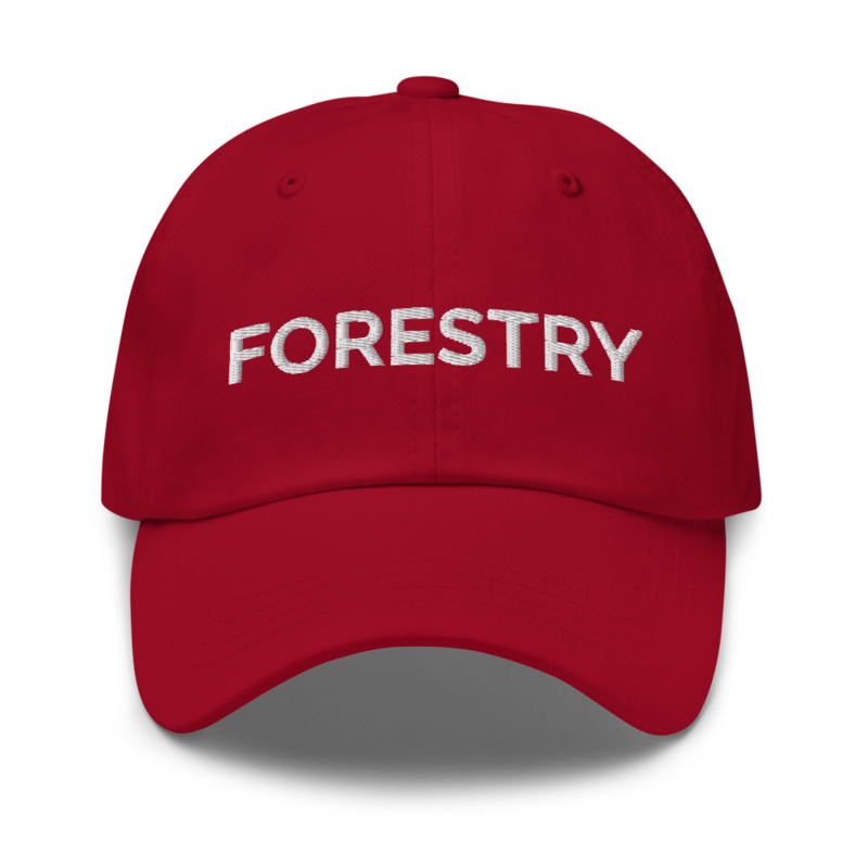 Forestry Hat - Cranberry