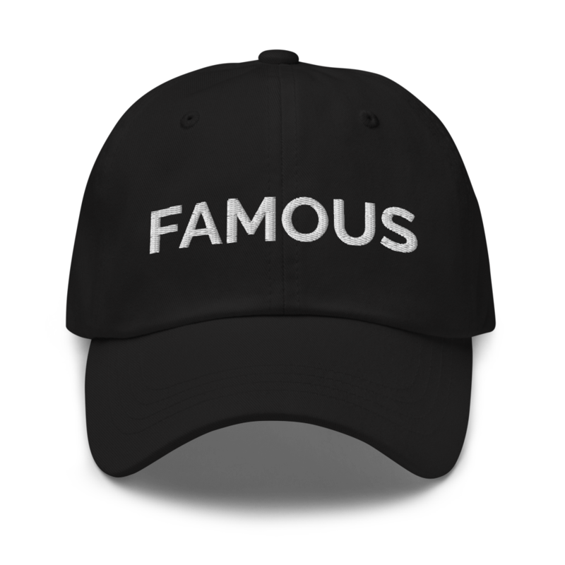 Famous Hat - Black