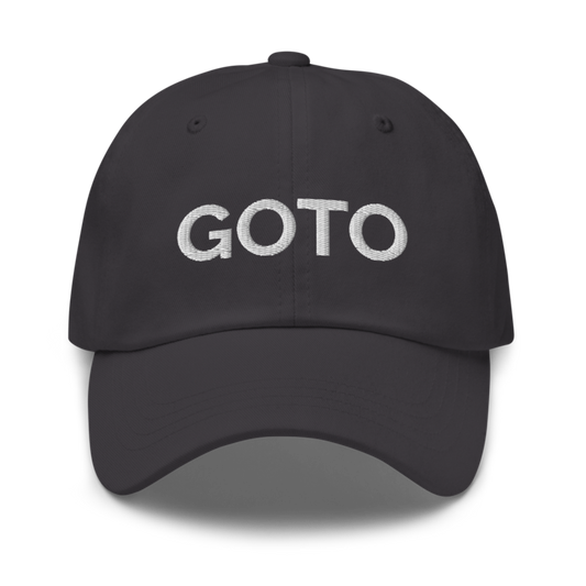 Goto Hat - Dark Grey