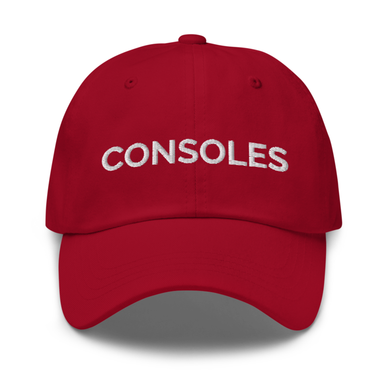 Consoles Hat - Cranberry
