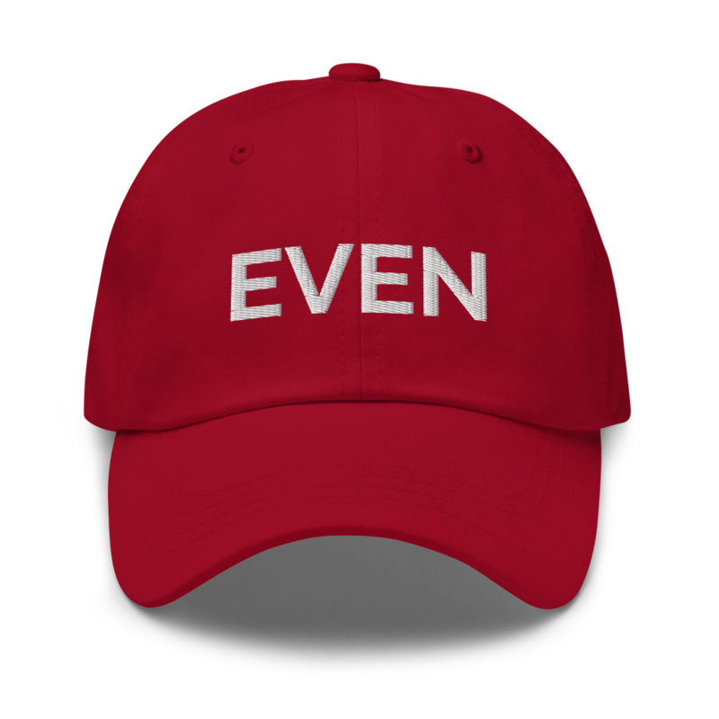 Even Hat - Cranberry