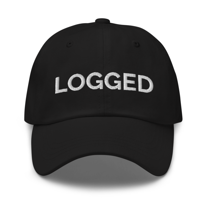 Logged Hat - Black