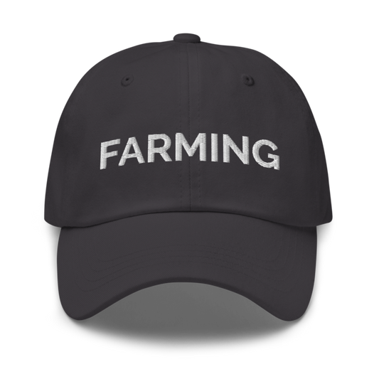 Farming Hat - Dark Grey