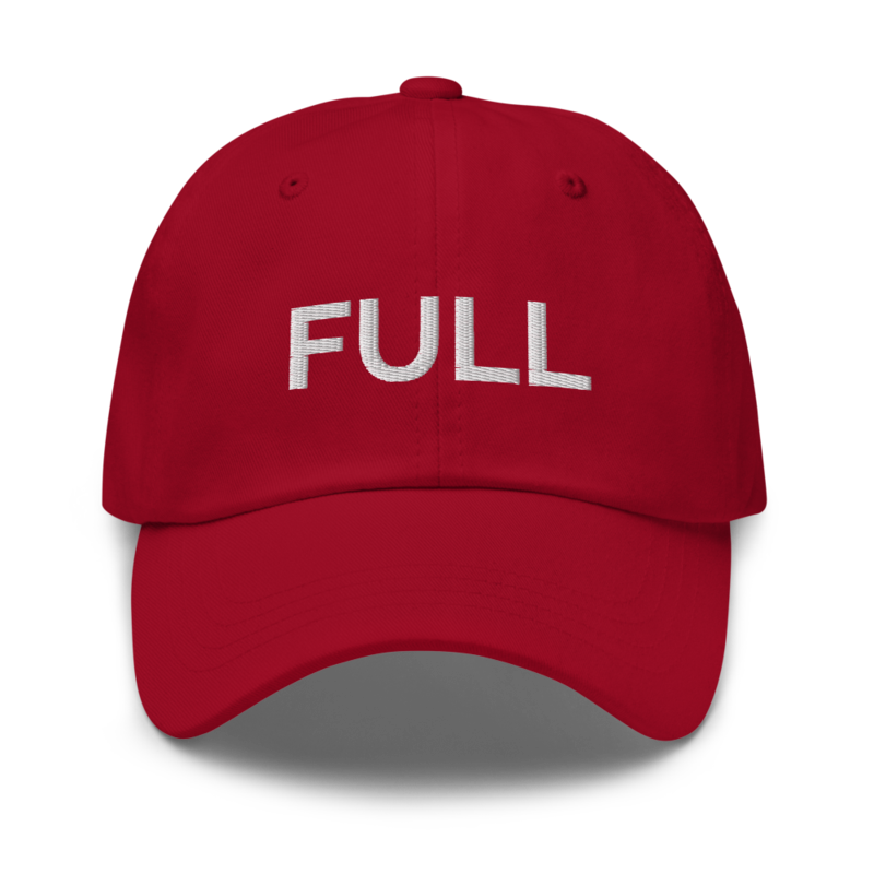 Full Hat - Cranberry