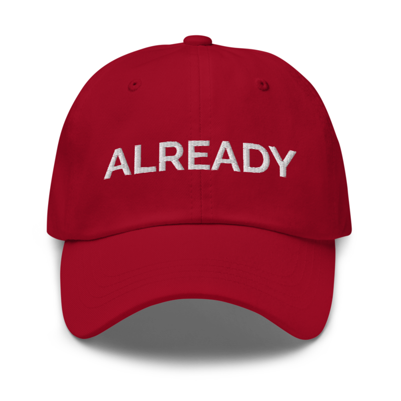 Already Hat - Cranberry