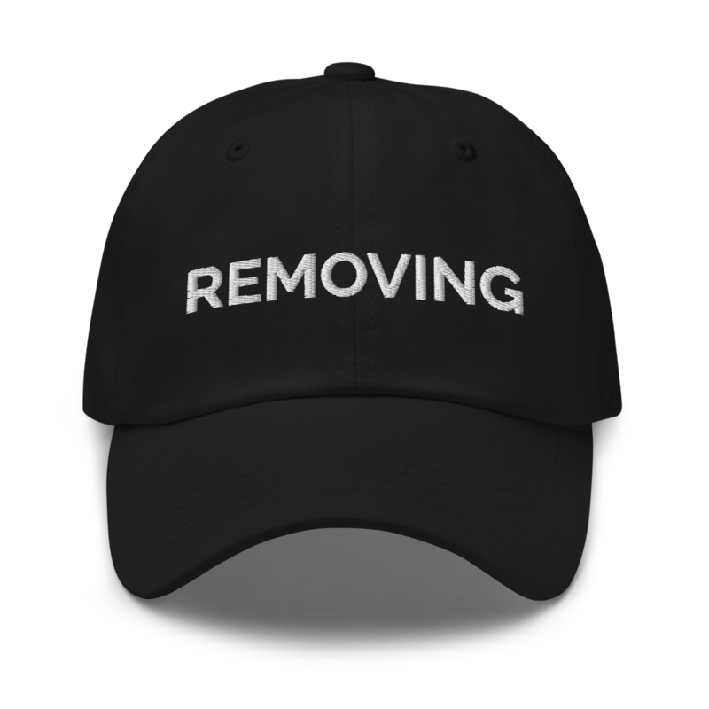 Removing Hat - Black
