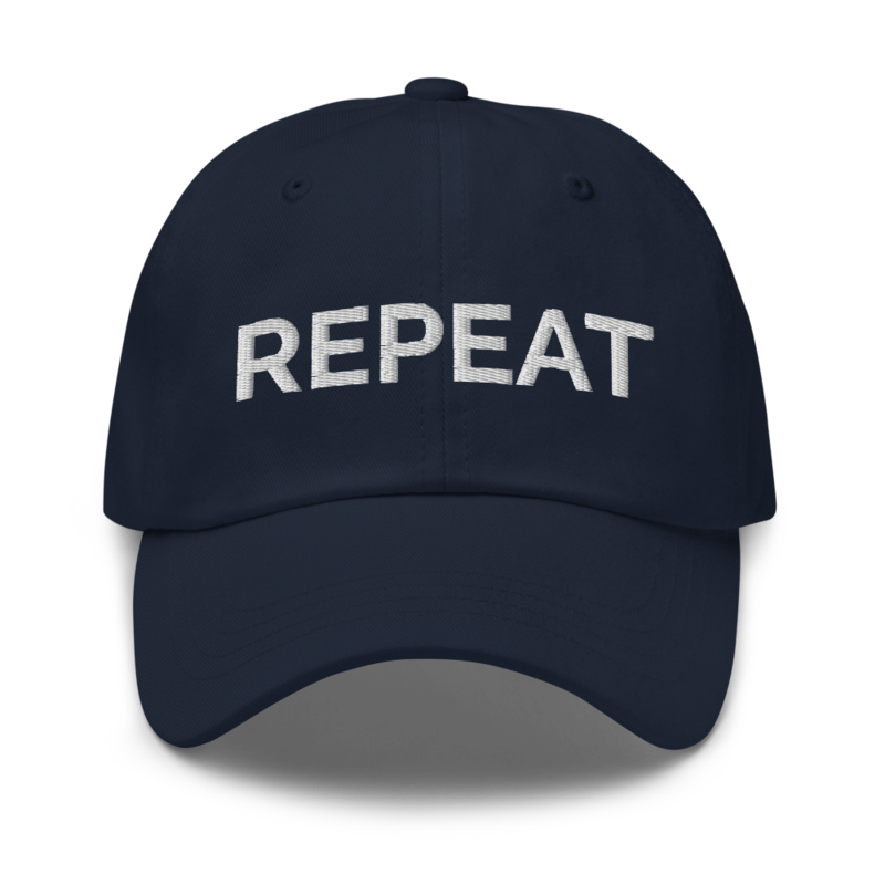Repeat Hat - Navy