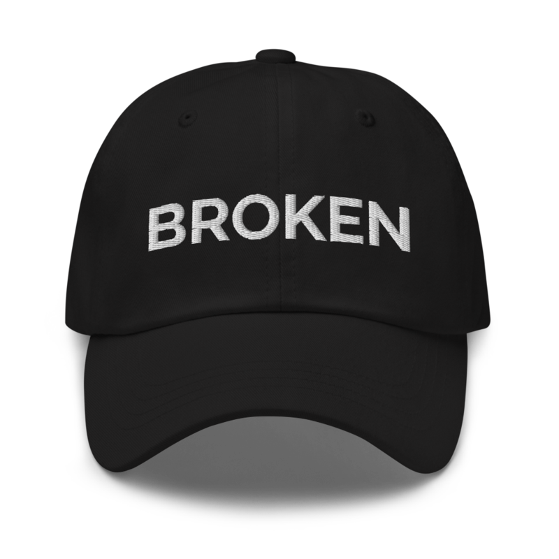 Broken Hat - Black
