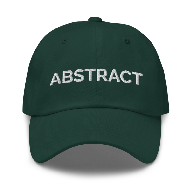 Abstract Hat - Spruce