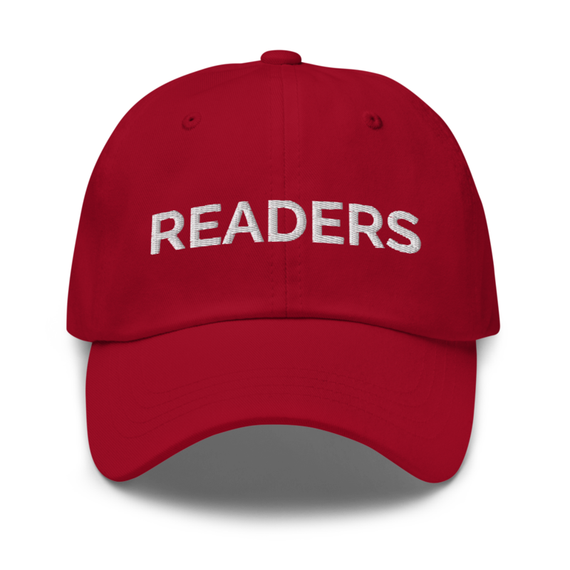 Readers Hat - Cranberry